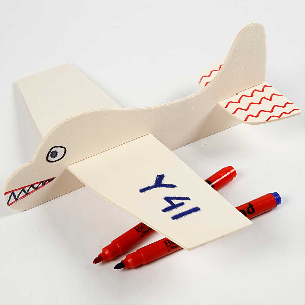Legetøj – Fly, str. 21,5x25,5 cm, 20 sæt/ 1 pk.