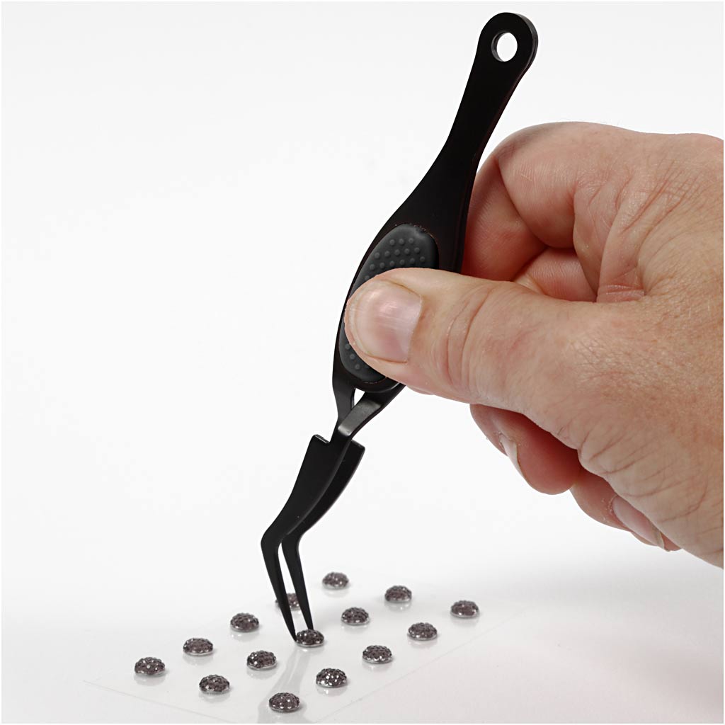 Hobbyværktøj – Pincet med fjeder, L: 12,5 cm, 1 stk.
