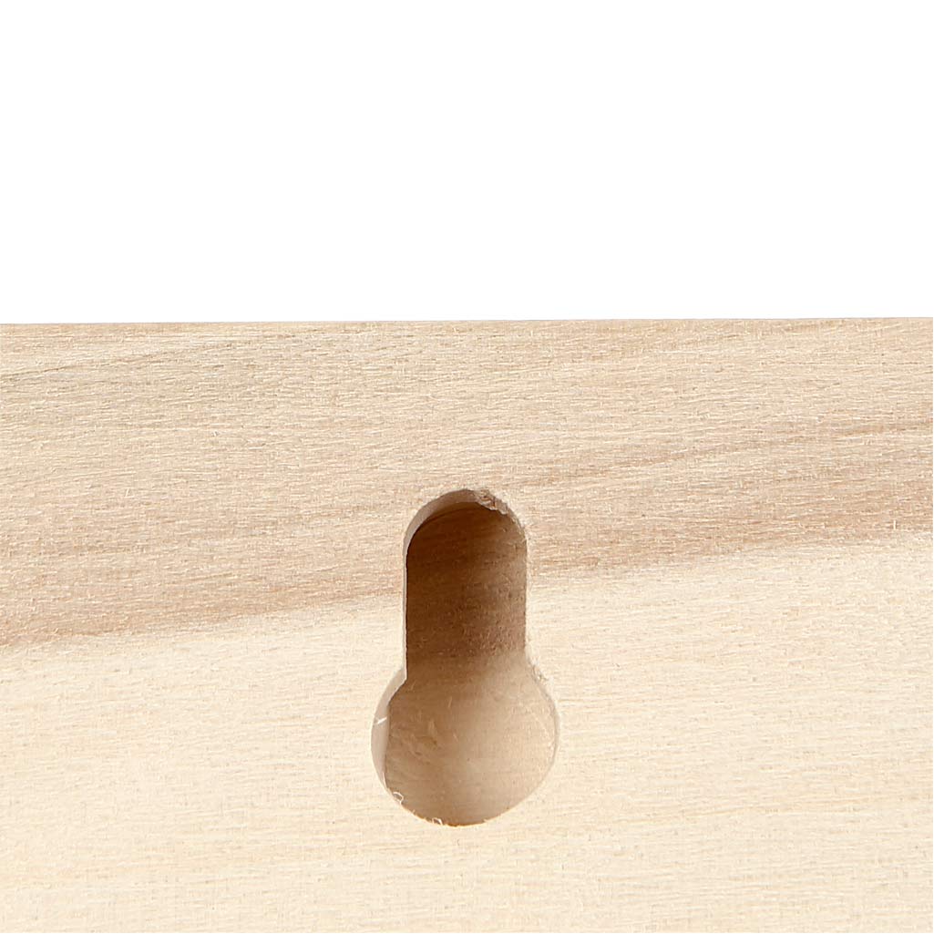 Skilte – Træskilt, str. 10x30 cm, tykkelse 1 cm, 1 stk.