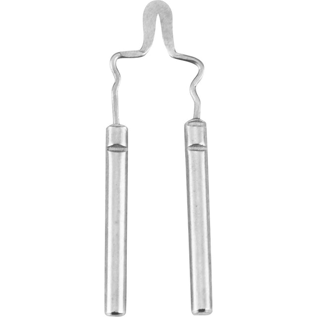 Brændenåle til elbrænder, Smal opadgående spids, diam. 0,5-0,7 mm, 5 stk./ 1 pk.