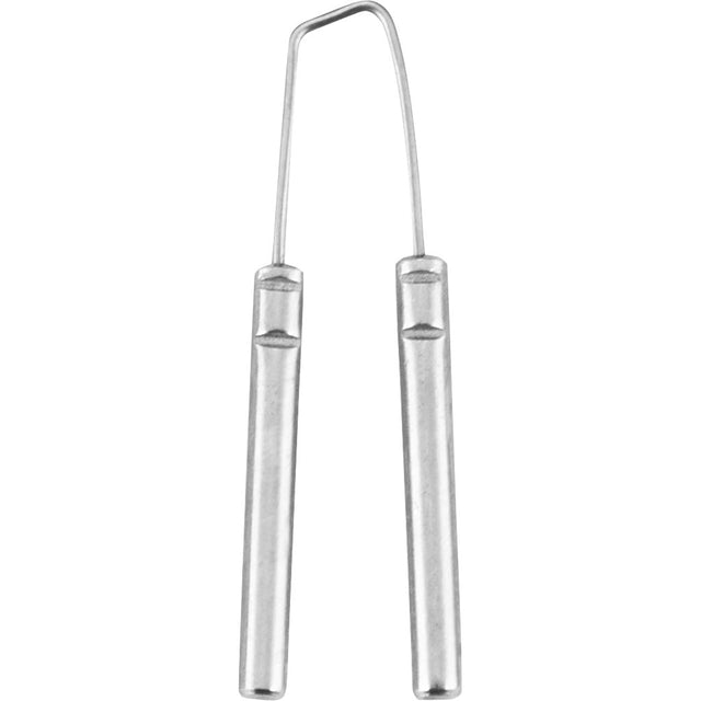 Brændenåle til elbrænder, Flad firkantet universalnål, diam. 1-1,1 mm, 5 stk./ 1 pk.