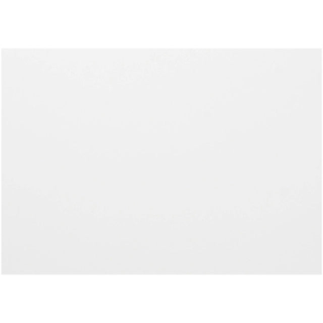 Falsekarton, ark 72x100 cm, tykkelse 0,6 mm, 400 g, hvid, 50 ark/ 1 pk.