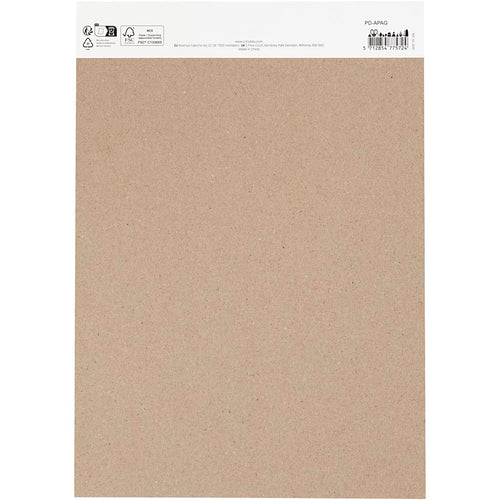 Akvarelpapir, A4, ark 210x297 mm, 230 g, sort, 15 ark/ 1 pk.