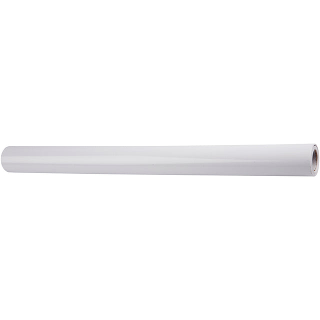 Tavlefolie til whiteboardtavle, B: 45 cm, hvid, 2 m/ 1 rl.