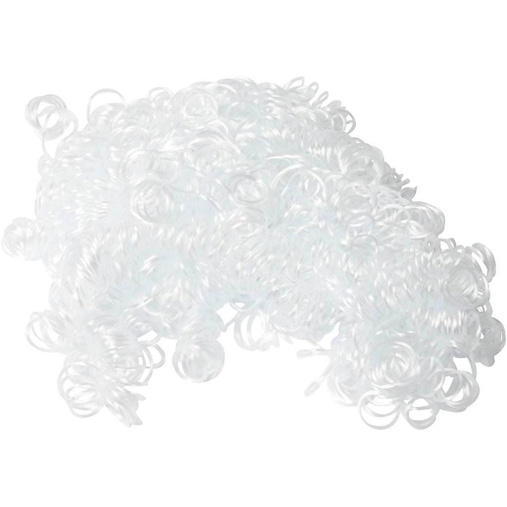 Krølhår, hvid, 15 g/ 1 pk.