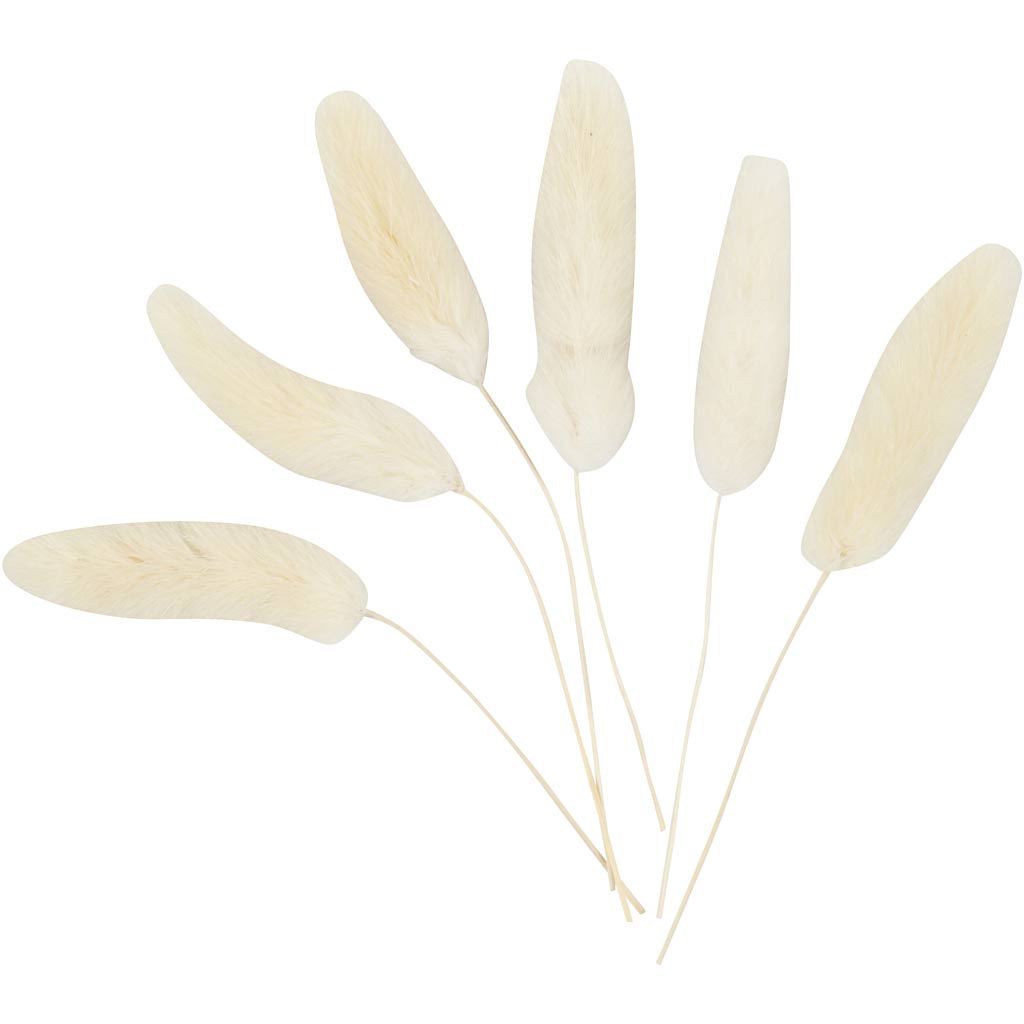 Harehale, L: 3-7 cm, 6 stk./ 1 pk.