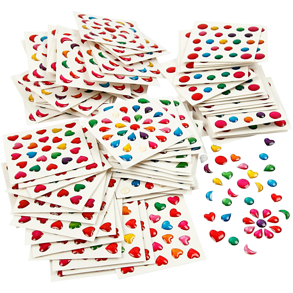 Ministickers, str. 7-11 mm, 100 ark/ 1 pk.