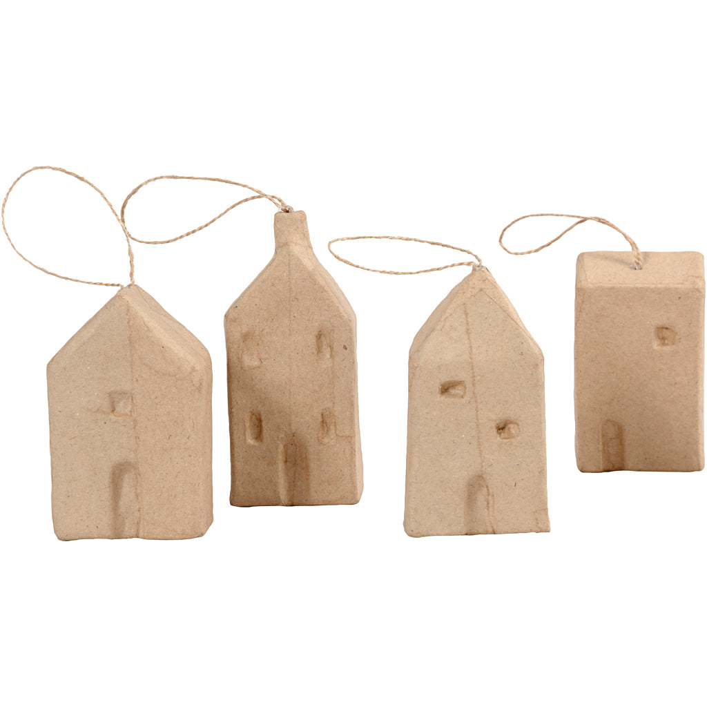 Huse, H: 9,5-12 cm, L: 5,5-6,5 cm, B: 3 cm, 4 stk./ 1 pk.
