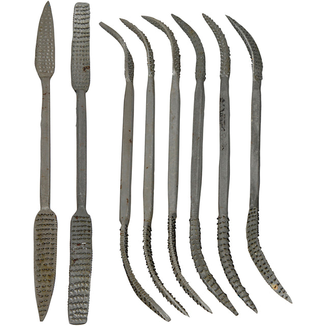 Italienske raspe, L: 19 cm, 8 stk./ 1 pk.