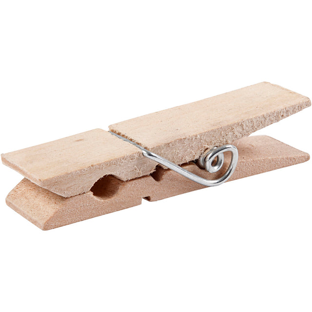 Huskeklemme, L: 7,2 cm, B: 2 cm, 10 stk./ 1 pk.