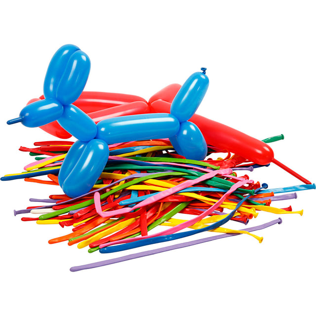 Balloner, aflange, L: 152 cm, 100 stk./ 1 pk.