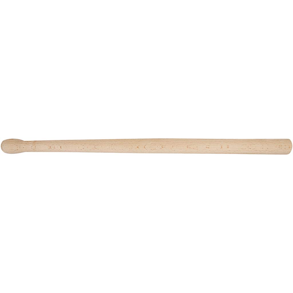 Fastelavnskølle, L: 51 cm, diam. 2,9 cm, 1 stk.