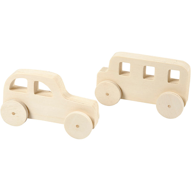 Biler, H: 5,6 cm, str. 12x3,5x6 cm, 2 stk./ 1 pk.