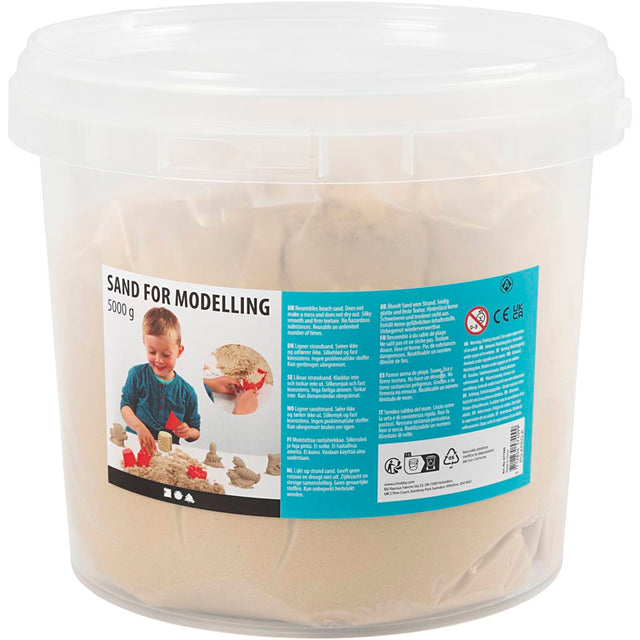 Modellersand, 5 kg/ 1 pk.