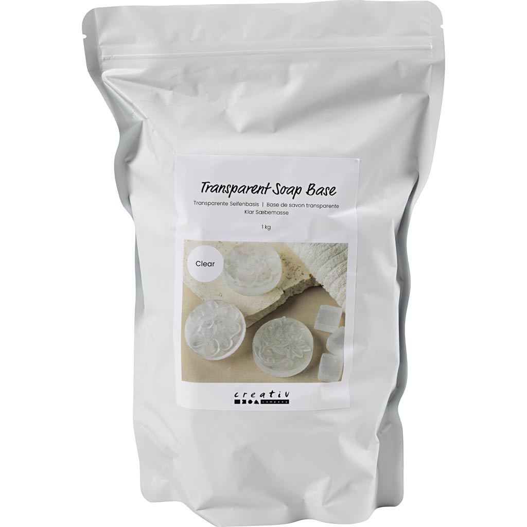 Klar Sæbemasse, Granulat, 1000 g/ 1 pk.