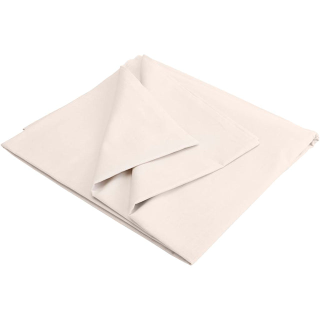 Udvasket bomuldslærred, B: 150 cm, natur, 5 m/ 1 pk.
