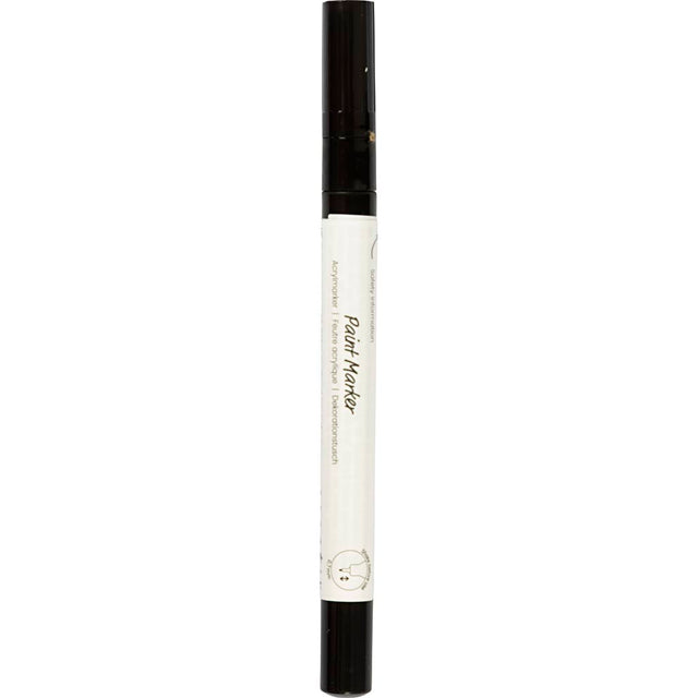 Dekorationstusch, streg 0,7 mm, extra-fine, sort, 1 stk.