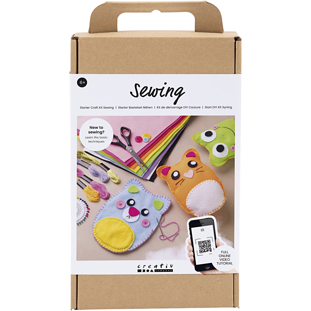 Start DIY Kit Syning, Bamser, 1 pk.